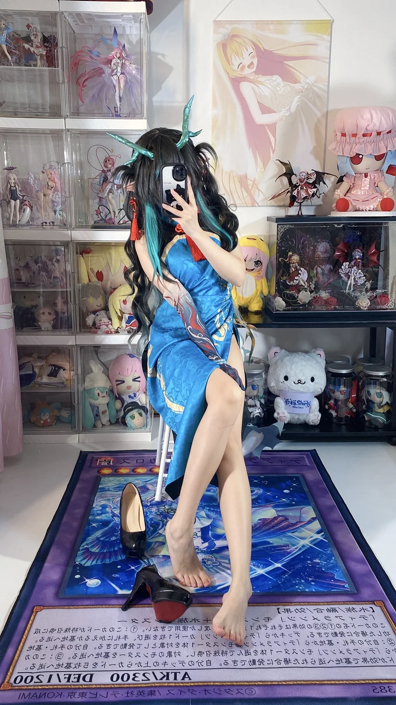 白栎Shirly - No.015 夕染尘烟 [130P,26V-7.01GB] 上 tg@simisebaisi 【丝足阁】006.webp